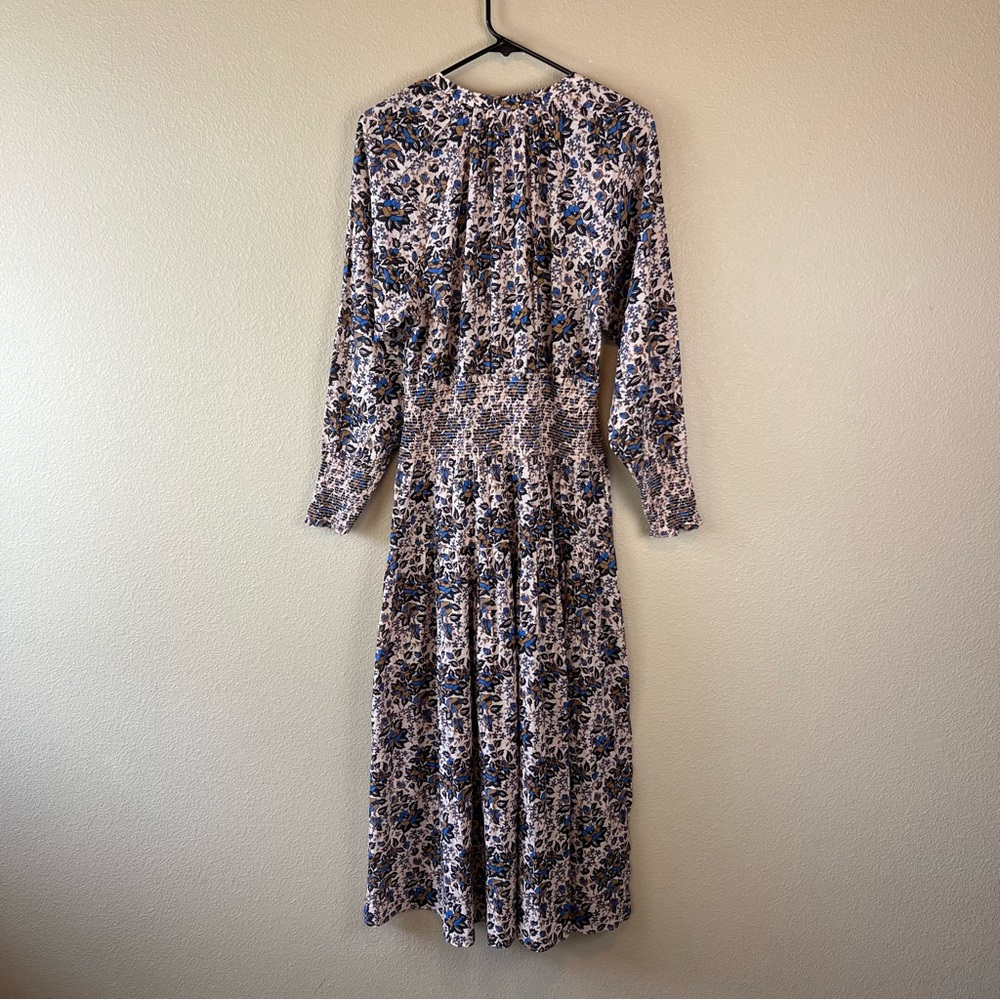 APIECE APART La Ventura shirred floral-print organic cotton-voile dress - Picture 5 of 14